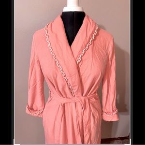 Beautiful & Soft Peach Bath Robe -S/M
